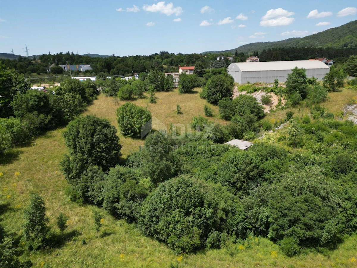 MATULJI, JURDANI, RUPA - terreno edificabile di 9000m2 con EDIFICAZIONE. PERMESSO per un edificio residenziale e commerciale