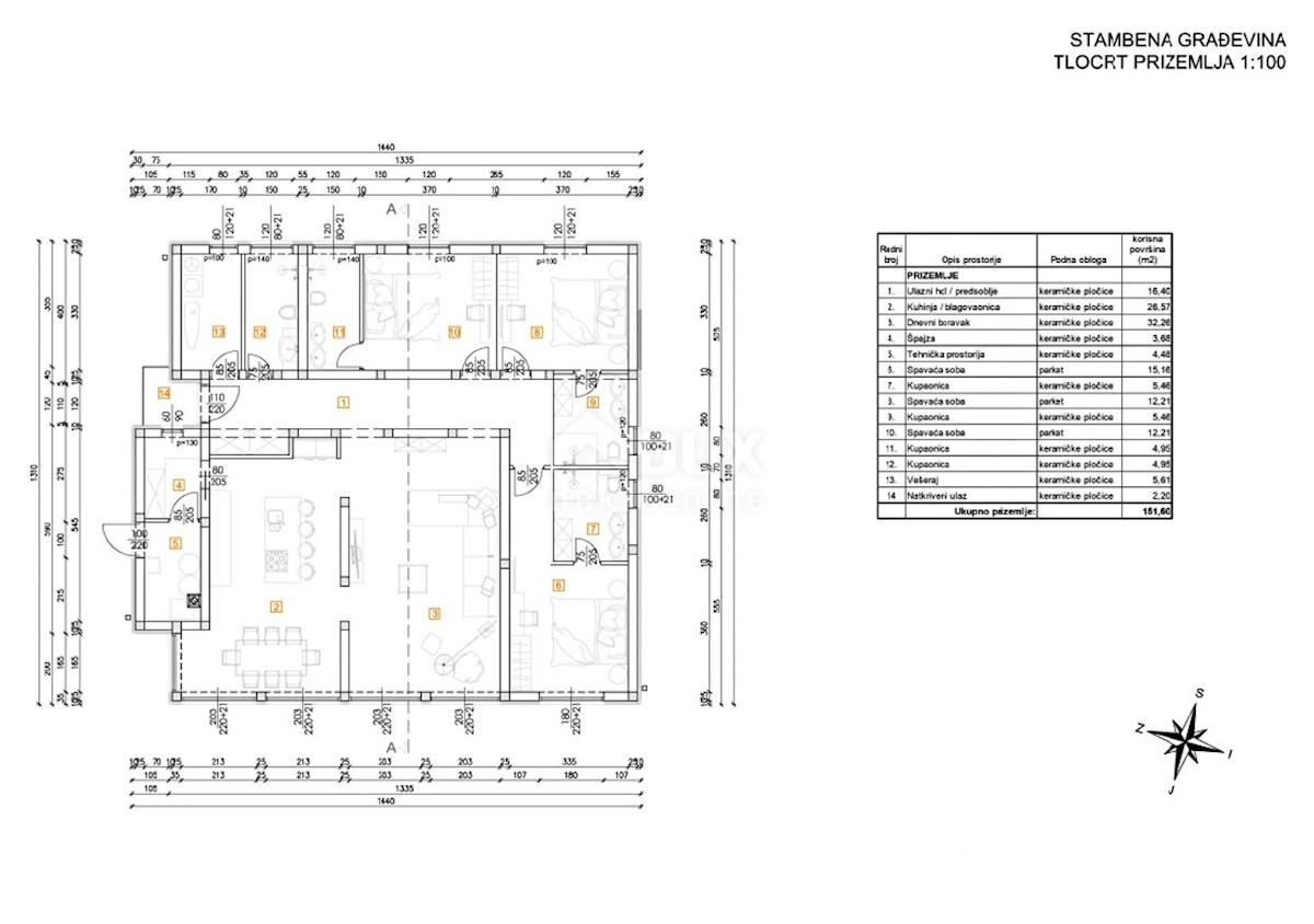 Casa Labin, 231,12m2