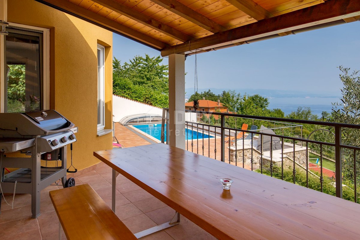 OPATIJA, VEPRINAC - Bella villa per le vacanze con vista sul Quarnero