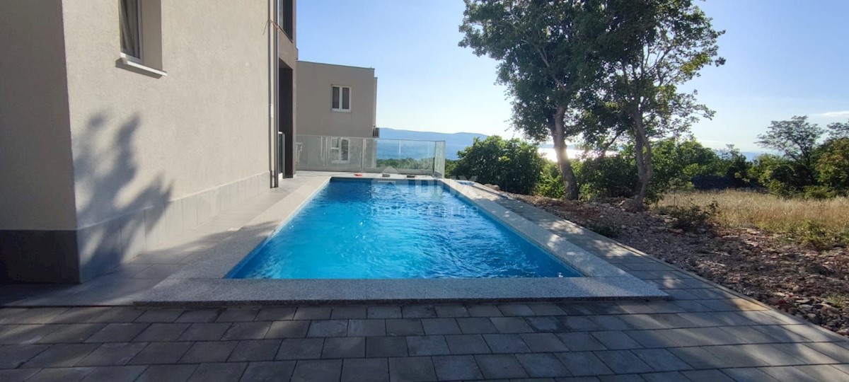 KLENOVICA - Appartamento con piscina in comune e vista mare