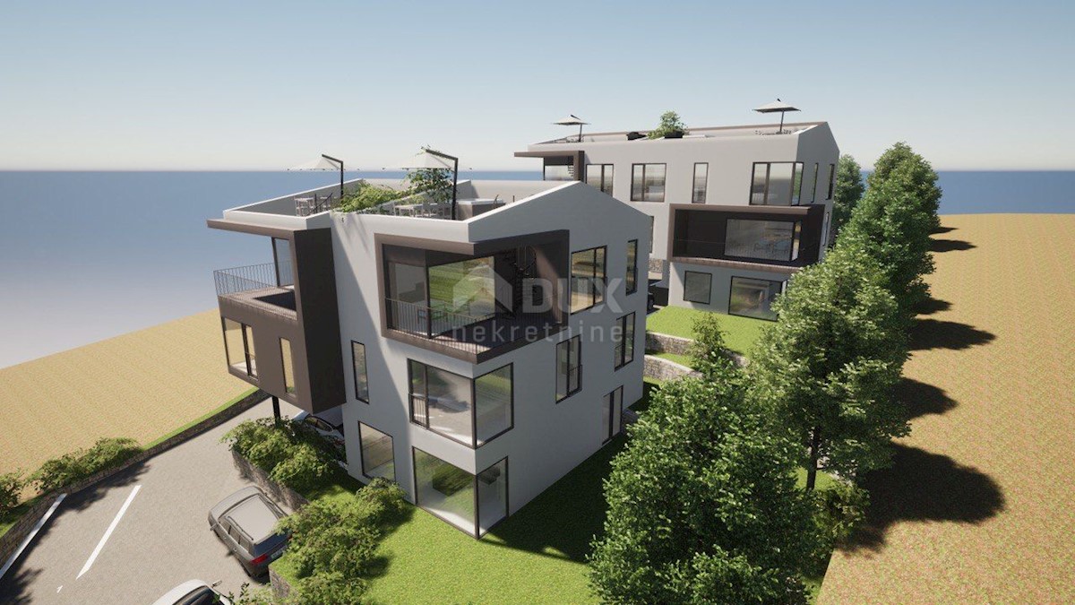 OPATIJA, PAVLOVAC - appartamento in una nuova costruzione vicino a Opatija, 180m2 con vista mare e terrazza sul tetto