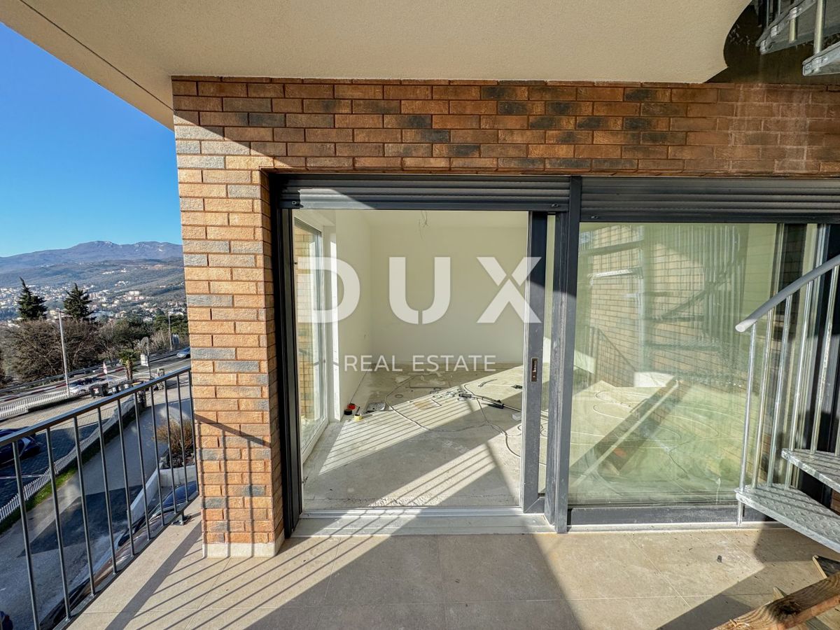 OPATIJA, PAVLOVAC - appartamento in una nuova costruzione vicino a Opatija, 180m2 con vista mare e terrazza sul tetto