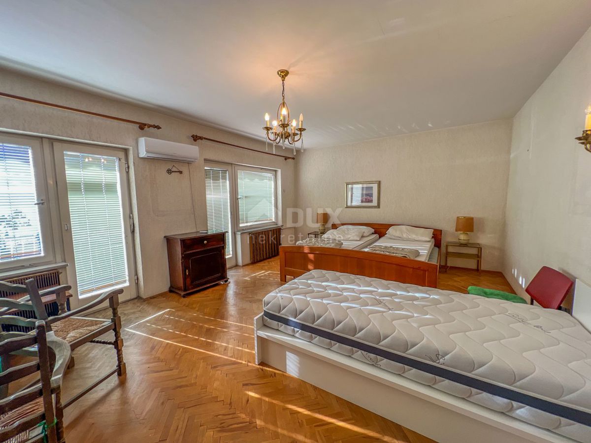 CRIKVENICA, SELCE - casa più grande con giardino a 200 metri dal mare con vista mare