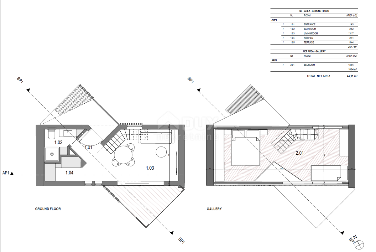 LABIN, SVETA MARINA- vecchia casa con terreno edificabile 435m2, con vista mare e progetto concettuale