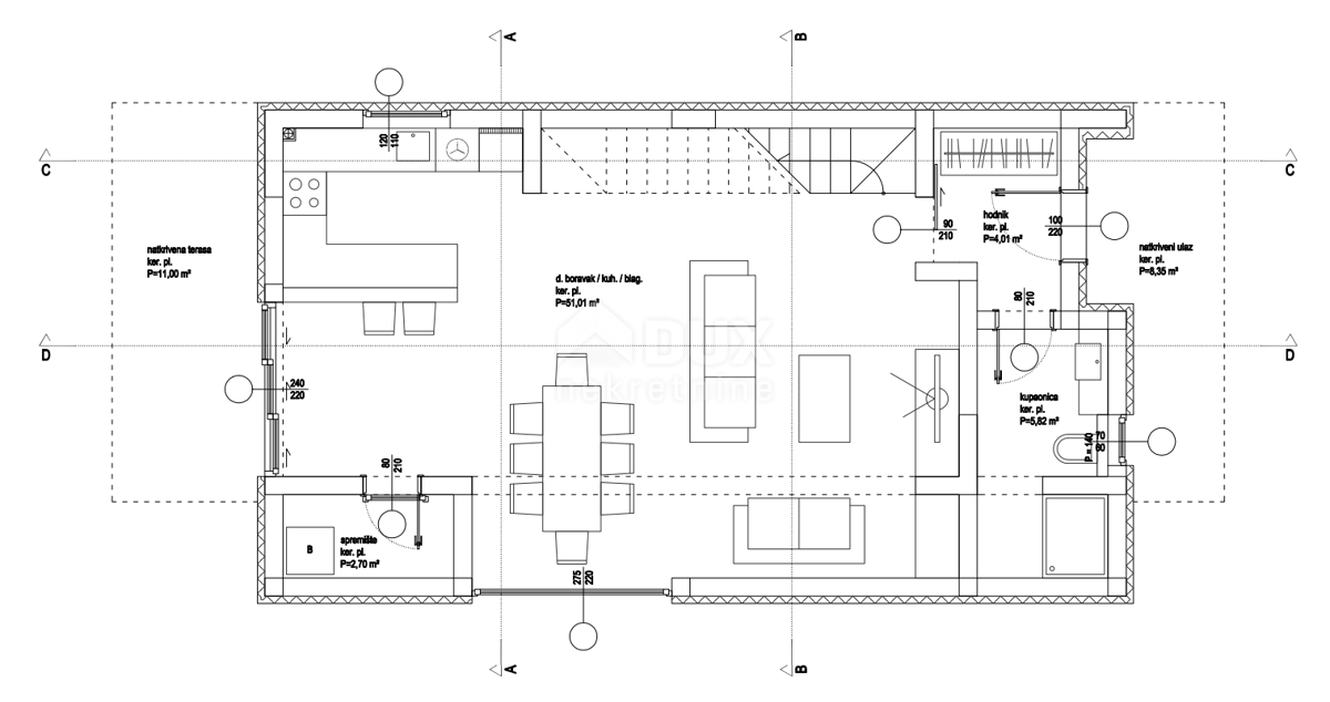 ZADAR, MASLENICA - Incantevole villa in pietra con piscina vicino al mare