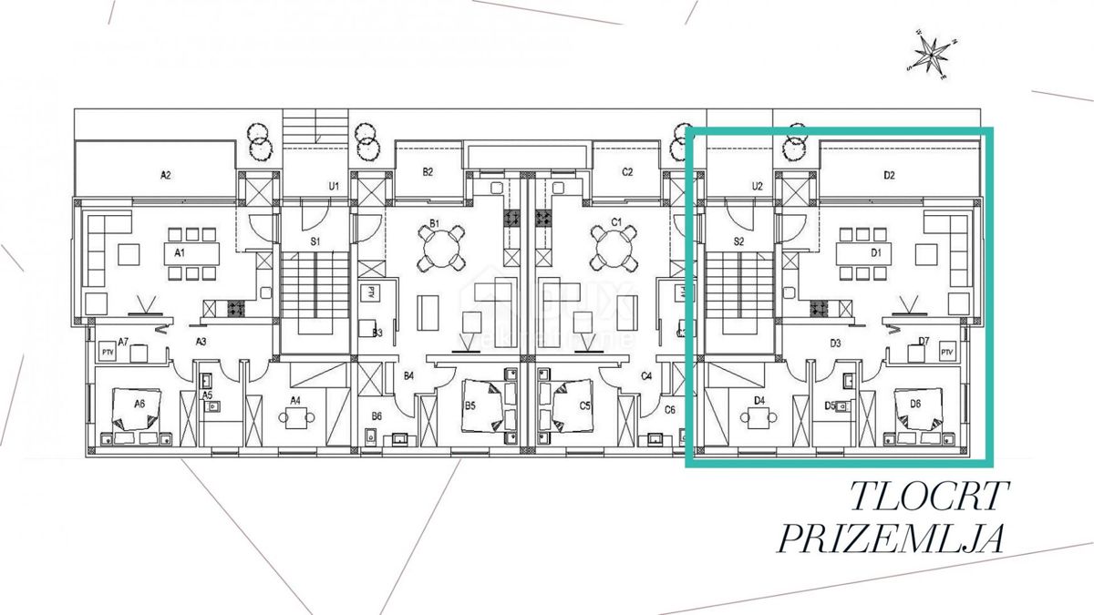 ISTRIA, ŽMINJ - Confortevole appartamento al piano terra di una nuova costruzione