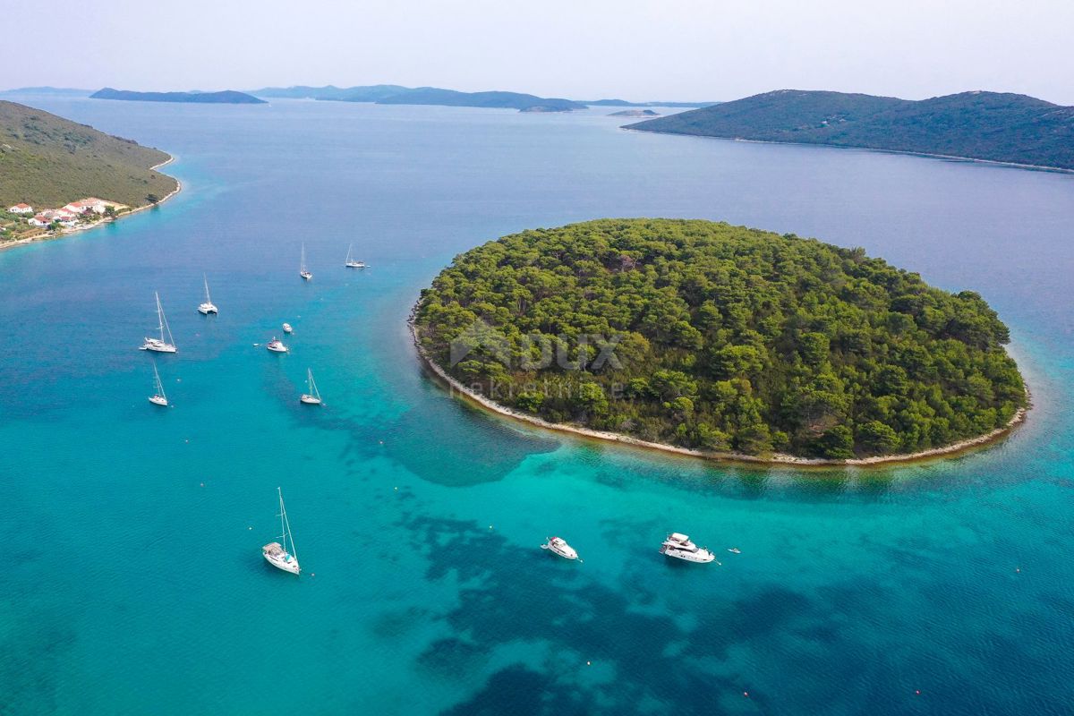 ISOLA DI MOLAT - Una casa bifamiliare unica con piscina nel cuore di Molat