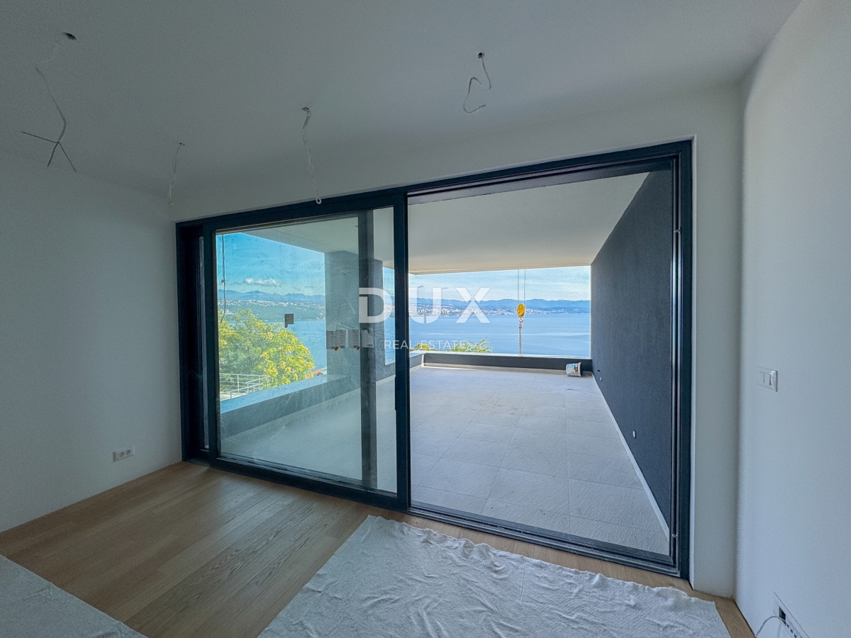 OPATIJA, CENTRO - appartamento moderno in un nuovo edificio sopra il centro di Opatija 