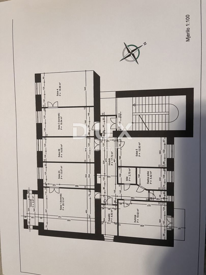 Appartamento Belveder, Rijeka, 159m2