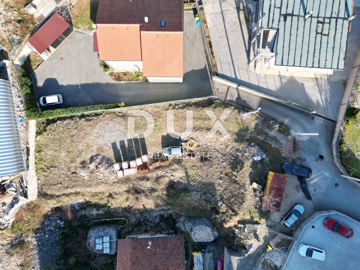 ZAMET (GORNJI), SRDOČI, MARINIĆI - terreno edificabile di 1000m2 per un edificio residenziale - appartamenti / casa familiare 
