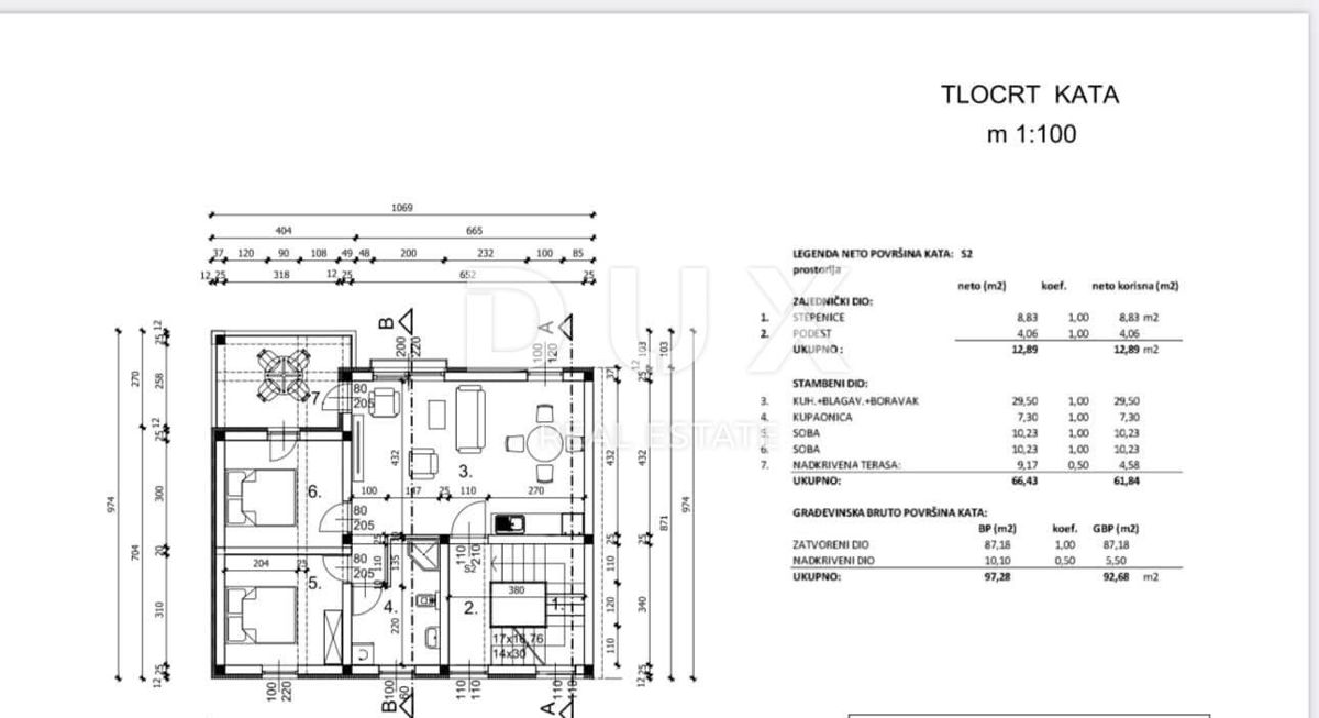 Appartamento Vir, 62m2