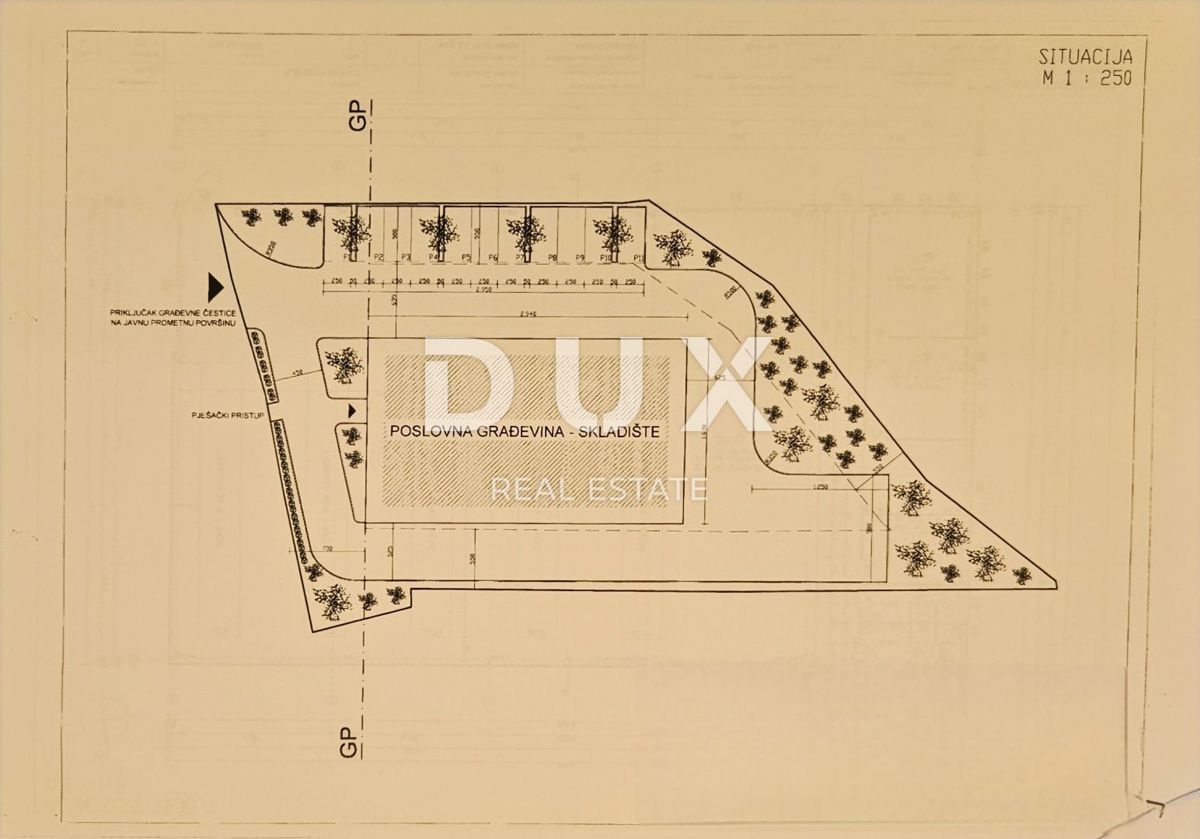 PERMANI, JURDANI-terreno edificabile di 2000m2 con costruzione. con concessione per un capannone di 600 mq (funzione: commerciale, artigianale, industriale)