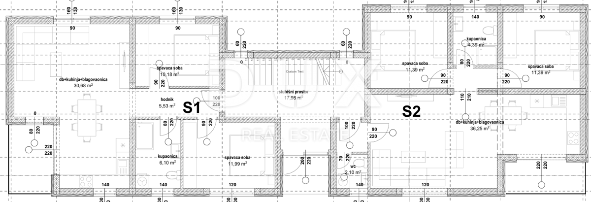 ZADAR, PRIVLAKA - Elegante appartamento con giardino a 110 metri dal mare! S2