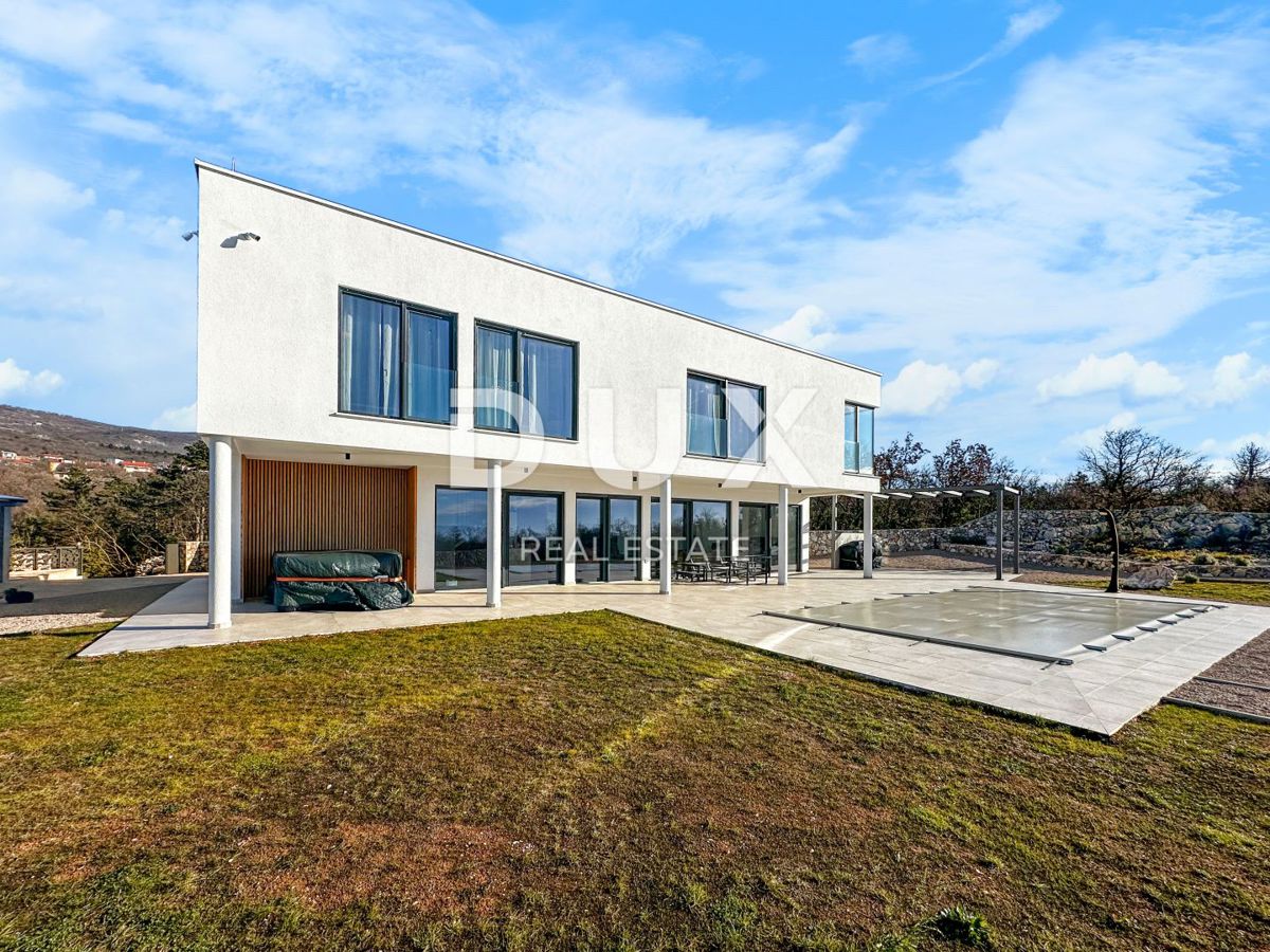 CRIKVENICA RIVIJERA - splendida costruzione di nuova costruzione con vista e piscina