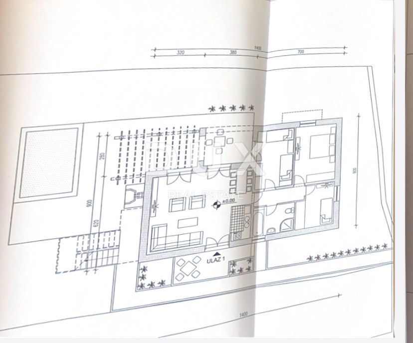 BIOGRAD, TURANJ - Terreno con progetto sull'isola di Babac