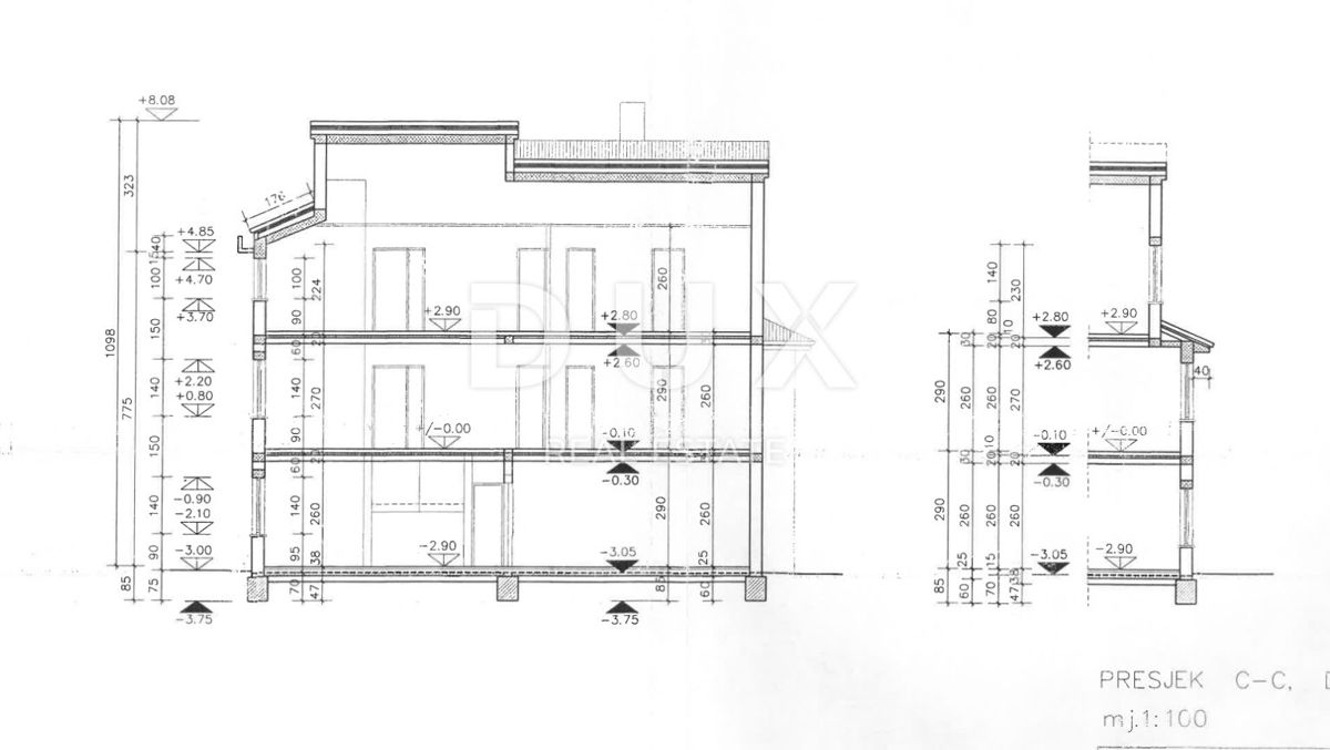 OPATIJA, POBRI - iniziata la costruzione di 100m2 CON PERMESSO DI COSTRUZIONE!!! + giardino 1200m2