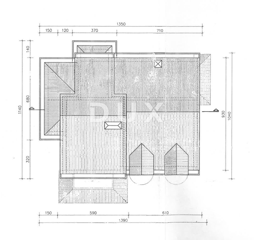 OPATIJA, POBRI - iniziata la costruzione di 100m2 CON PERMESSO DI COSTRUZIONE!!! + giardino 1200m2