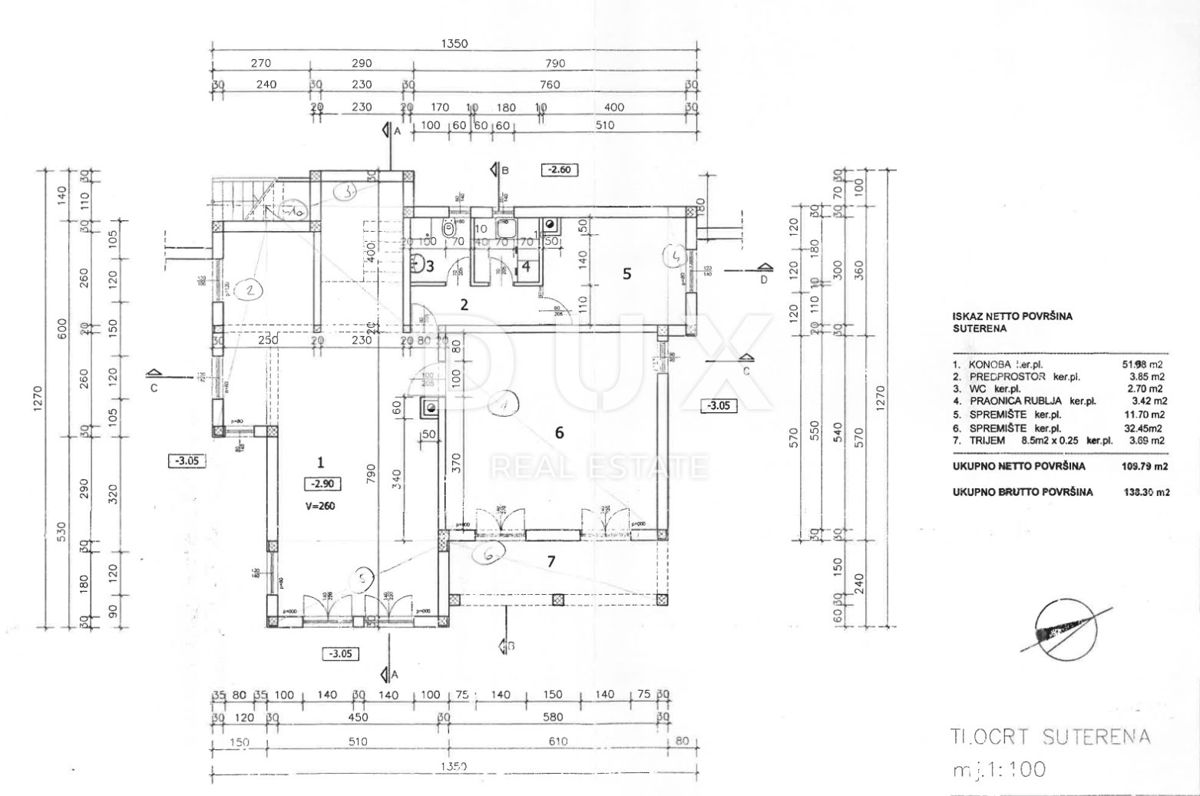 OPATIJA, POBRI - iniziata la costruzione di 100m2 CON PERMESSO DI COSTRUZIONE!!! + giardino 1200m2