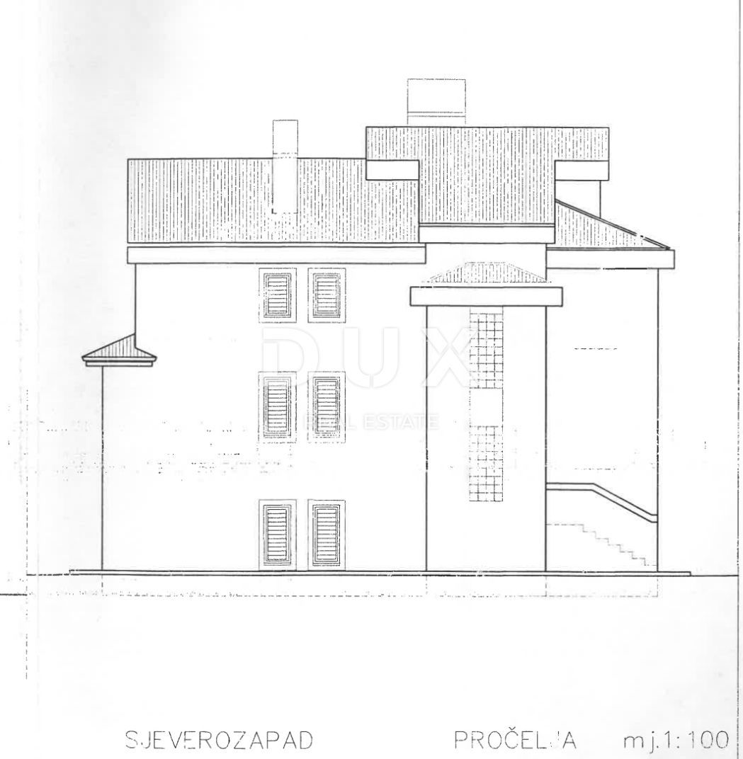 OPATIJA, POBRI - iniziata la costruzione di 100m2 CON PERMESSO DI COSTRUZIONE!!! + giardino 1200m2