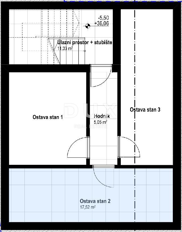 ISOLA DI CHERSO, CHERSO - Appartamento con due camere da letto al piano terra, 2 posti auto, giardino 100m2