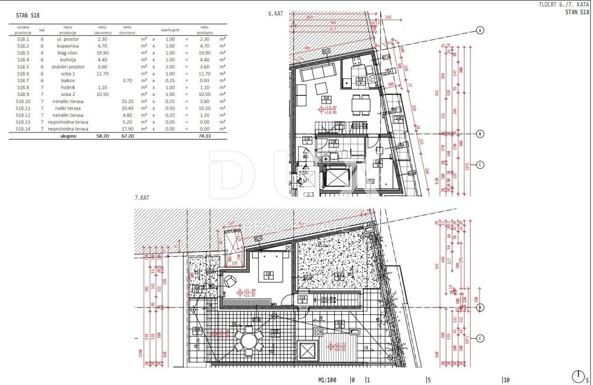 ZAGABRIA, TREŠNJEVKA - Appartamento familiare in un nuovo edificio in una posizione attraente
