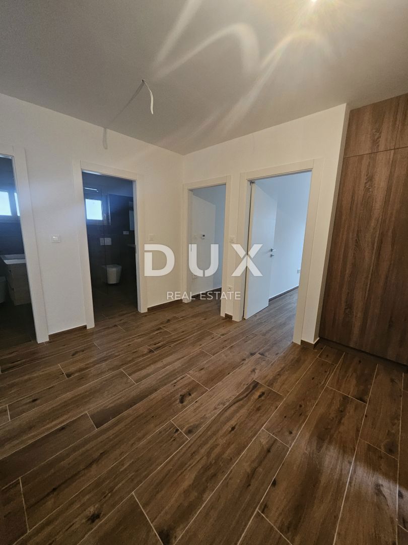 KASTAV, SRDOČI, REŠETARI - attico, nuova costruzione, 120m2, soggiorno + 3 camere da letto, vista mare e garage