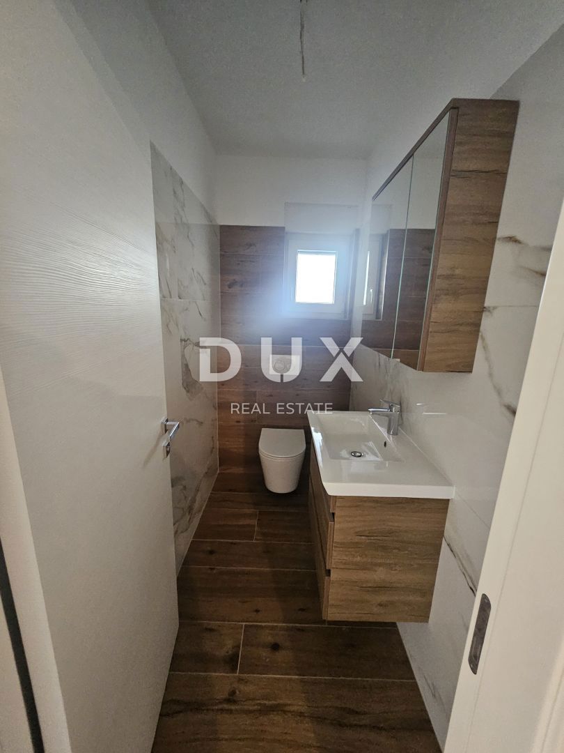 KASTAV, SRDOČI, REŠETARI - attico, nuova costruzione, 120m2, soggiorno + 3 camere da letto, vista mare e garage