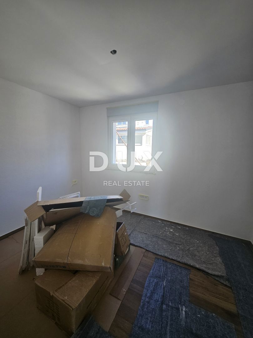 SRDOČI, ZAMET GORNJI, MARINIĆI - appartamento 77m2, soggiorno + 3 camere da letto, 1° piano, con vista mare + terrazza 77m2