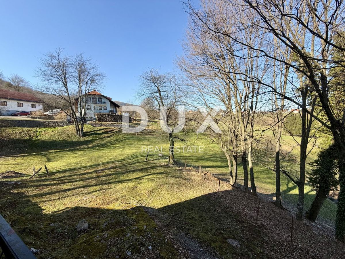 OGULIN, DUJMIĆ SELO - casa con ampio giardino e vista sul lago Sabljaci!