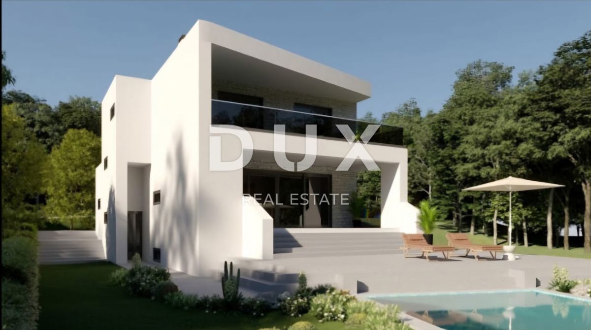 POREČ, KAŠTELIR - terreno edificabile 700m2 CON PERMESSO DI COSTRUZIONE!! per una villa con piscina