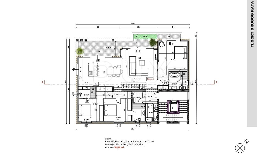 ISTRIA, ROVIGNO - Appartamento duplex di 297 m2 a 500 m dal mare!