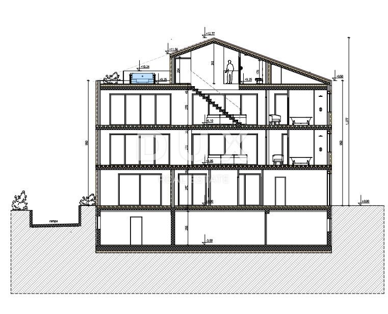 ISTRIA, ROVIGNO - Appartamento duplex di 297 m2 a 500 m dal mare!