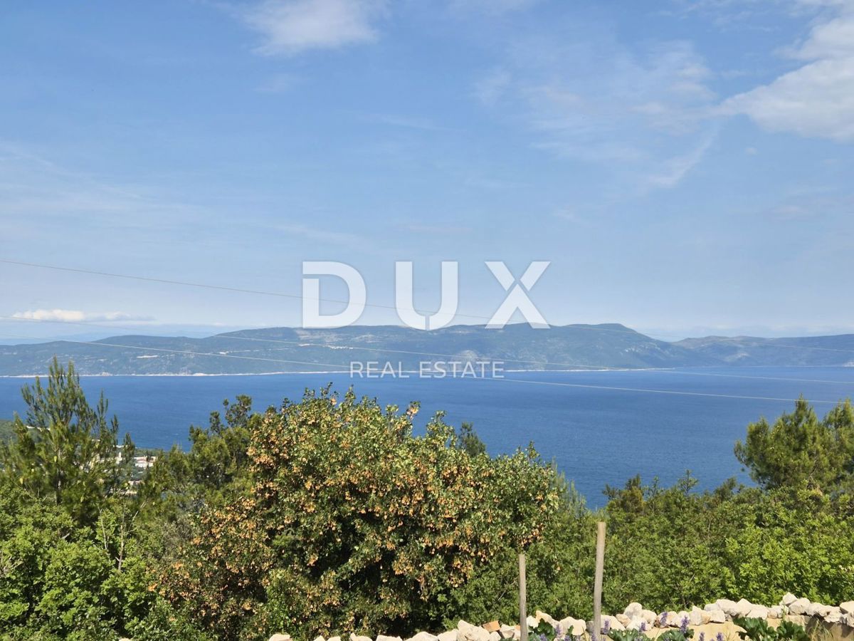 ISTRIA, LABIN - Una casa mediterranea unica in completa solitudine, con una vista mozzafiato