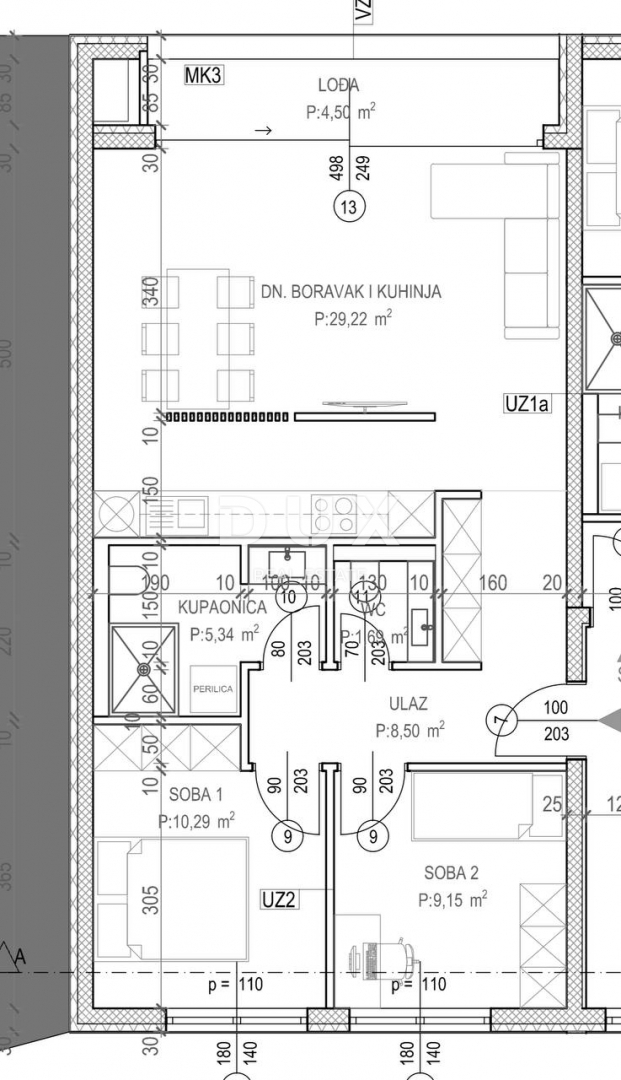 ISTRIA, TAR - Appartamento in un nuovo edificio in ottima posizione
