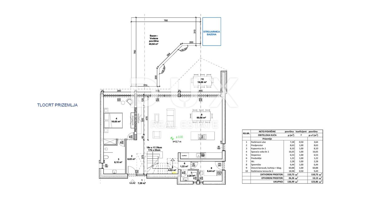 Casa Tinjan, 100m2