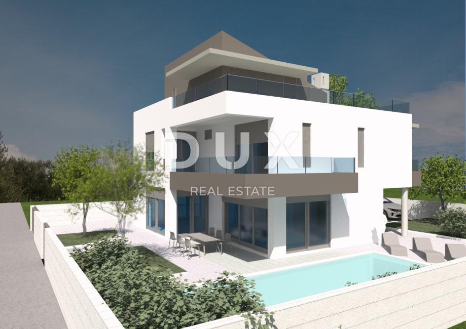 ZADAR, ZATON - Casa di lusso con piscina, vista mare e a soli 200 m dalla spiaggia