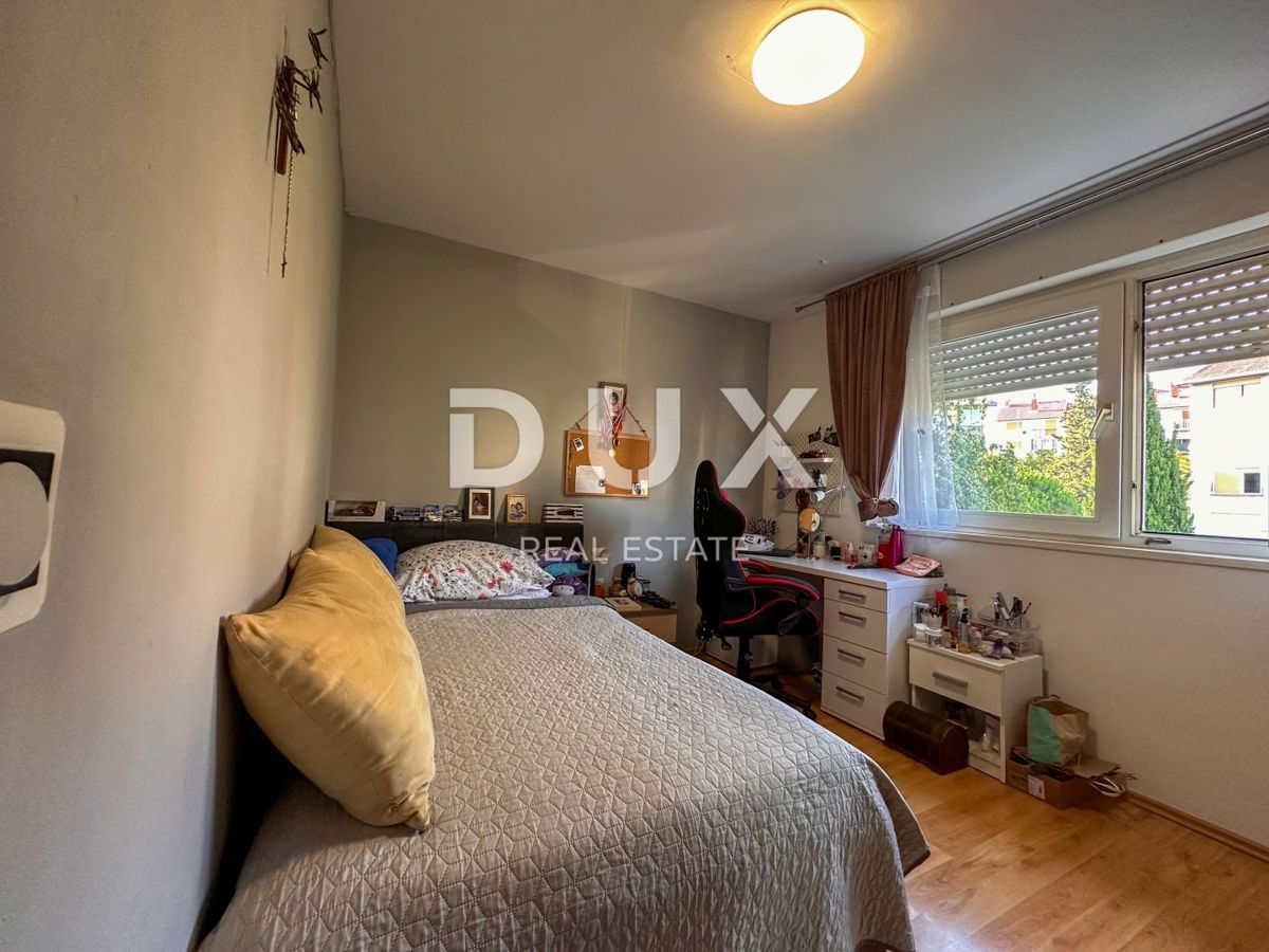 RIJEKA, SRDOČI - 2BR+LR, loggia, vista mare