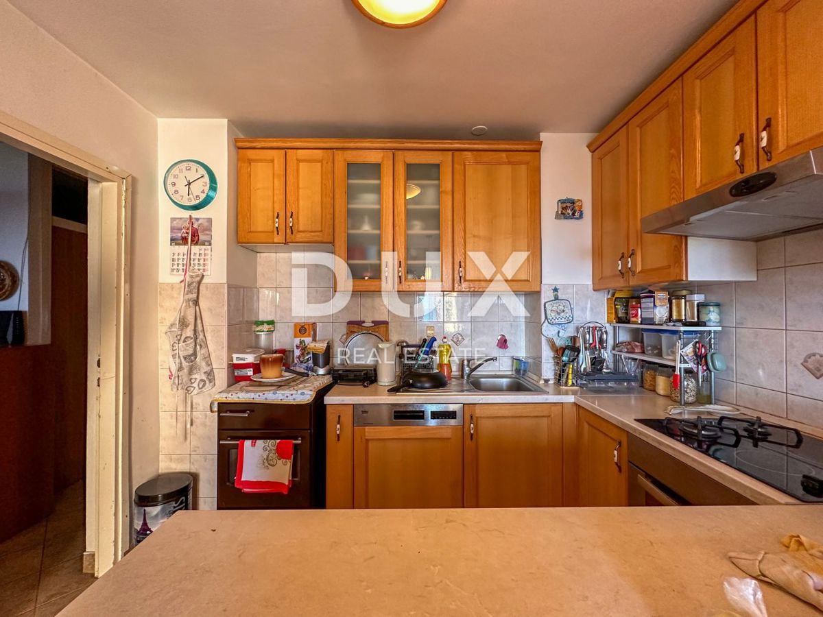 RIJEKA, SRDOČI - 2BR+LR, loggia, vista mare