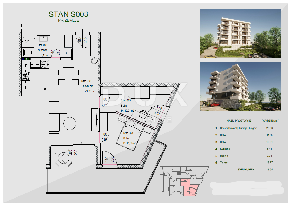 Appartamento Zamet, Rijeka, 100m2