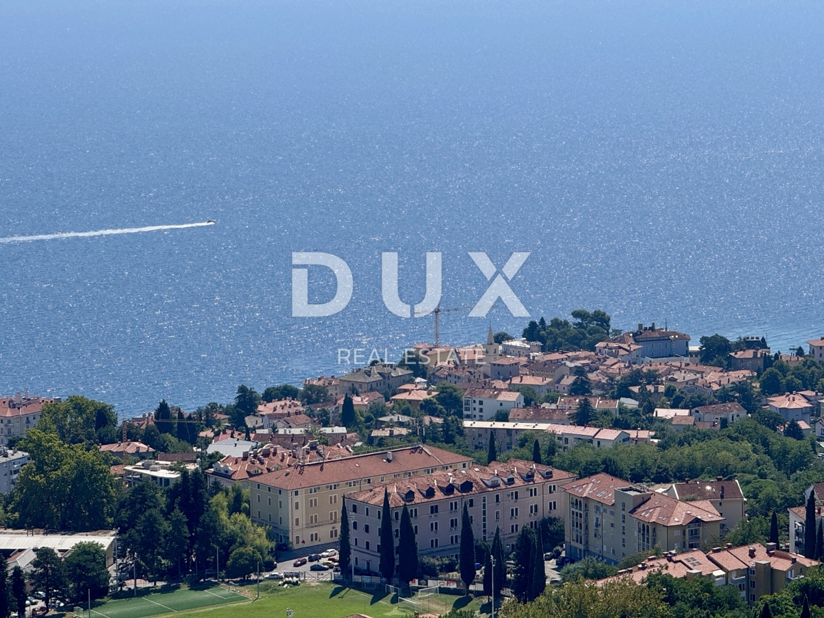 ABBAZIA, LOVRAN - terra da sogno con una vista panoramica sul mare che vi lascerà senza parole