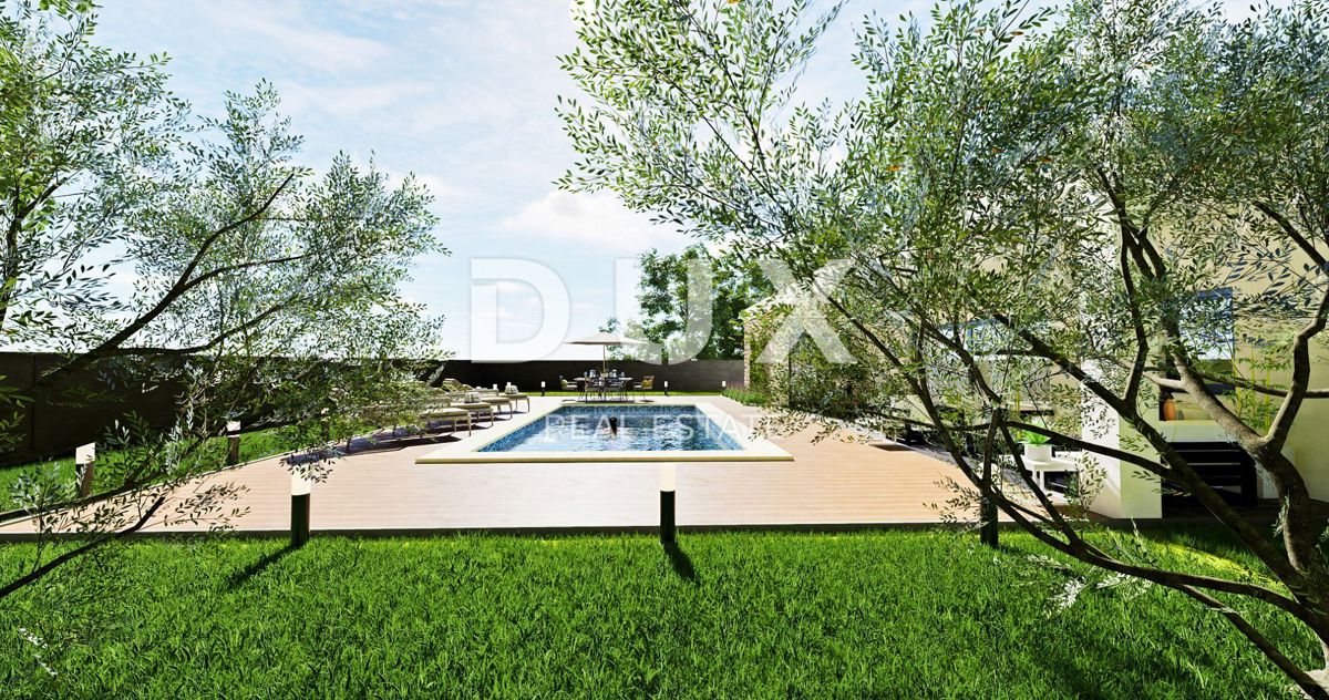 ISTRIA, LABIN - Casa con garage e piscina in costruzione