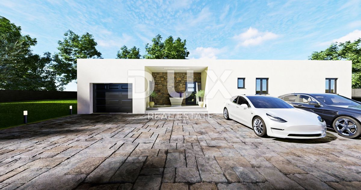 ISTRIA, LABIN - Casa con garage e piscina in costruzione