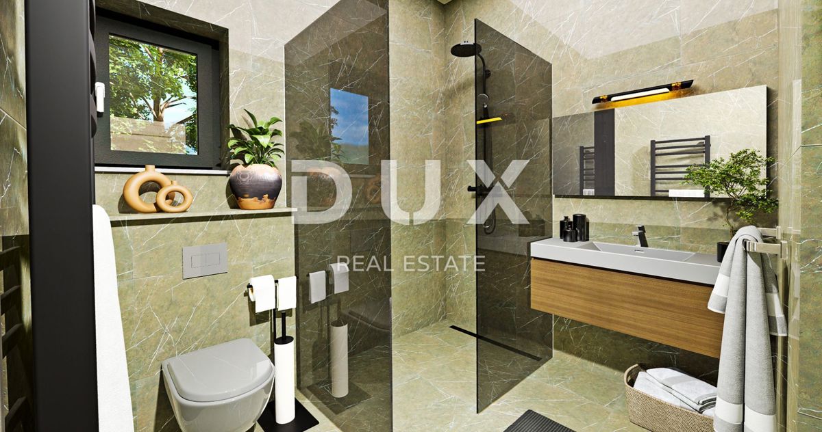 ISTRIA, LABIN - Casa con garage e piscina in costruzione