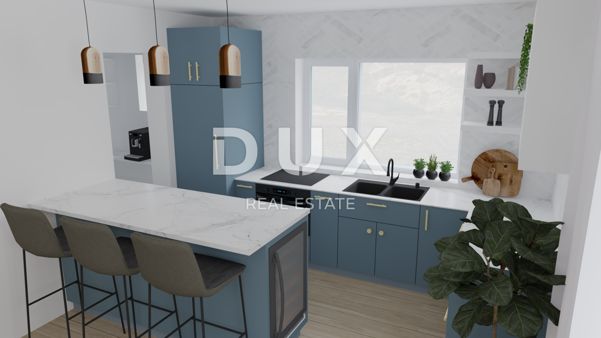 RIJEKA, KOSTRENA - Casa indipendente 4 camere da letto + soggiorno - piscina, giardino e vista!