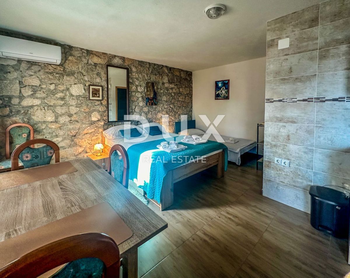 CRIKVENICA, BELGRADO - casa con due appartamenti con vista mare + cortile + casa da ristrutturare! OCCASIONE!!!