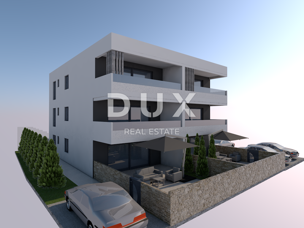 L'ISOLA DI PAG, POVLJANA, appartamento con 2 camere da letto in uno splendido edificio nuovo