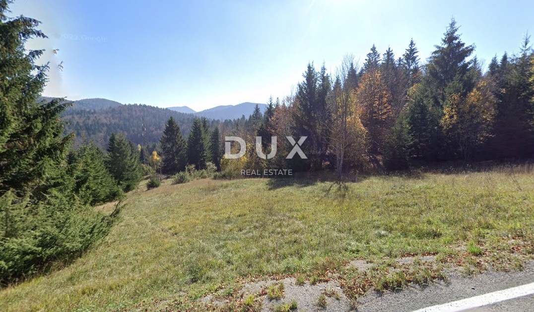 GORSKI KOTAR, STARI LAZ - Terreno edificabile in un angolo tranquillo della natura