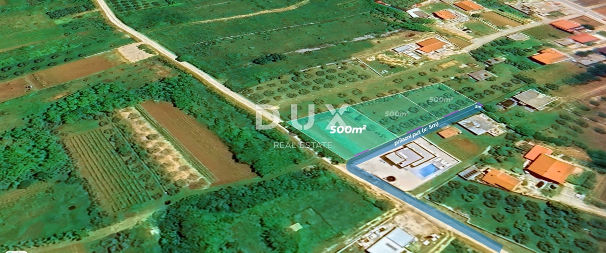 ZADAR, VRSI – Terreno attraente in un villaggio tranquillo! A3