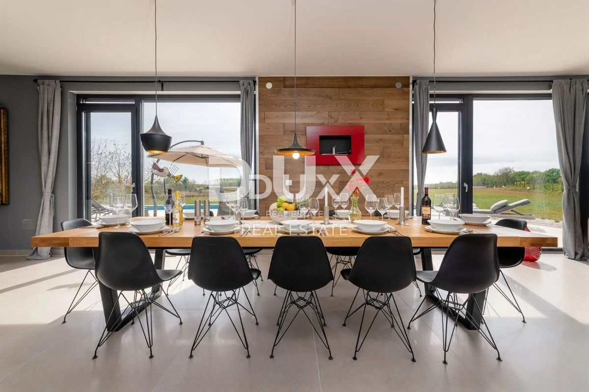 ISTRIA, VIŠNJAN – Villa di design di lusso con 6 camere da letto, piscina e ampio giardino