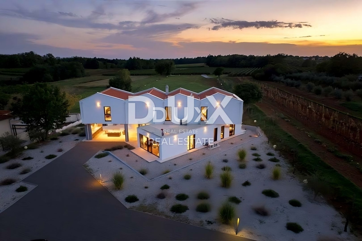 ISTRIA, VIŠNJAN – Villa di design di lusso con 6 camere da letto, piscina e ampio giardino